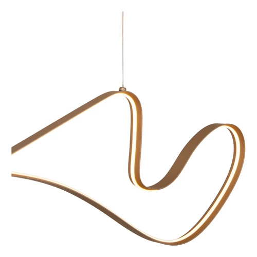 Lucide LAMBADA - Suspension - LED Dim. - 1x47W 2700K - Champagne Couleur | Premium - détail 2